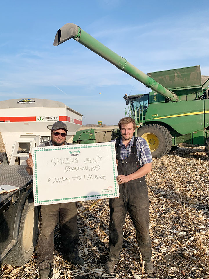 Jefferies Seeds - Seed Trial 2021 - Spring Valley Colony, Brandon, MB